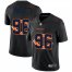 Chicago Chicago Bears #96 Akiem Hicks Mens Nike Team Logo Dual Overlap Limited NFL Jersey Black
