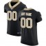 Nike New Orleans Saints Customized Black Team Color Stitched Vapor Untouchable Elite Mens NFL Jersey