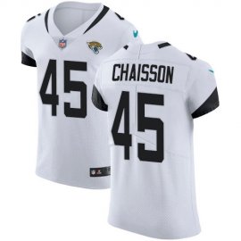 Nike Jacksonville Jaguars #45 KLavon Chaisson White Mens Stitched NFL New Elite Jersey