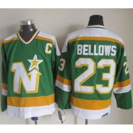 Dallas Stars #23 Brian Bellows Stitched Green CCM Throwback NHL Jersey