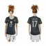 Womens Germany #17 Boateng Away Soccer Country Jersey