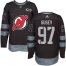 Adidas New Jersey Devils #97 Nikita Gusev Black 1917-2017 100th Anniversary Stitched NHL Jersey
