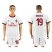 AC Milan #19 Bonucci White Soccer Club Jersey