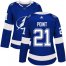 Adidas Tampa Bay Lightning #21 Brayden Point Blue Home Authentic Womens Stitched NHL Jersey