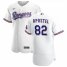 Texas Rangers #82 Sherten Apostel Mens Nike White Home 2020 Authentic Player MLB Jersey