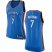 Womens Nike Oklahoma City Thunder #7 Carmelo Anthony Blue NBA Swingman Icon Edition Jersey