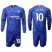 Chelsea #10 Hazard Home Long Sleeves Soccer Club Jersey