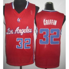 Los Angeles Clippers 32 Blake Griffin Red Revolution 30 NBA Jerseys Cheap