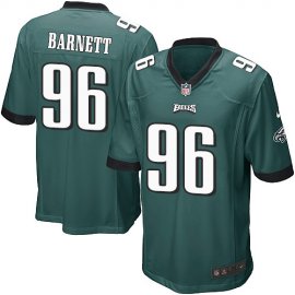Nike Philadelphia Eagles #96 Derek Barnett Midnight Green Team Color Youth Stitched NFL New Elite Jersey