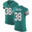 Nike Miami Dolphins #38 Brandon Bolden Aqua Green Alternate Mens Stitched NFL Vapor Untouchable Elite Jersey