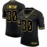 Denver Broncos #30 Phillip Lindsay Mens Nike 2020 Salute To Service Golden Limited NFL Jersey Black