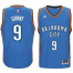 Mens Oklahoma City Thunder #9 Jerami Grant adidas Light Blue New Swingman Road Jersey