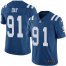 Nike Indianapolis Colts #91 Sheldon Day Royal Blue Team Color Mens Stitched NFL Vapor Untouchable Limited Jersey