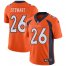 Nike Denver Broncos #26 Darian Stewart Orange Team Color Mens Stitched NFL Vapor Untouchable Limited Jersey