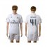 Real Madrid #41 Odegaard White Home Soccer Club Jersey