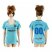 Womens Barcelona Personalized Away Soccer Club Jersey