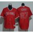 Los Angeles Angels #27 Mike Trout Red Cool Base Stitched Youth MLB Jersey