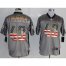 Nike Pittsburgh Steelers #43 Troy Polamalu Grey Mens Stitched NFL Elite USA Flag Fashion Jersey