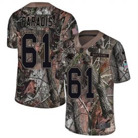 Nike Carolina Panthers #61 Matt Paradis Camo Mens Stitched NFL Limited Rush Realtree Jersey
