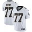 Nike New Orleans Saints #77 Willie Roaf White Mens Stitched NFL Vapor Untouchable Limited Jersey