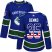 Adidas Vancouver Canucks #35 Thatcher Demko Blue Home Authentic USA Flag Womens Stitched NHL Jersey
