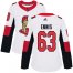 Adidas Ottawa Senators #63 Tyler Ennis White Road Authentic Womens Stitched NHL Jersey