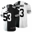 Indianapolis Colts #53 Darius Leonard Mens Black V White Peace Split Nike Vapor Untouchable Limited NFL Jersey