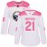 Adidas Buffalo Sabres #21 Kyle Okposo White/Pink Authentic Fashion Womens Stitched NHL Jersey