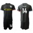 Manchester City #14 Bony Away Soccer Club Jersey