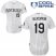 Colorado Rockies #19 Charlie Blackmon White Cool Base Stitched Youth MLB Jersey