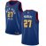 Mens Nike Denver Nuggets #27 Jamal Murray Blue NBA Swingman Statement Edition Jersey