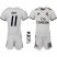 Real Madrid #11 Bale White Home Kid Soccer Club Jersey