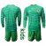Argentina Blank Green Long Sleeves Goalkeeper Kid Soccer Country Jersey