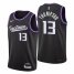 Sacramento Sacramento Kings #13 Tristan Thompson Mens Nike Black 2021/22 Swingman NBA Jersey – City Edition Mens
