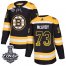 Adidas Boston Bruins #73 Charlie McAvoy Black Home Authentic Drift Fashion 2019 Stanley Cup Final Stitched NHL Jersey