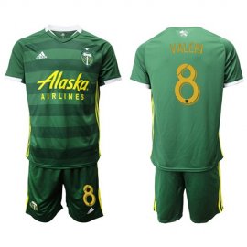 Portland Timbers #8 Valeri Home Soccer Club Jersey