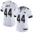 Nike Jacksonville Jaguars #44 Myles Jack White Womens Stitched NFL Vapor Untouchable Limited Jersey