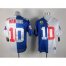 Nike New York Giants #10 Eli Manning Royal Blue/White Mens Stitched NFL Elite Split Jersey