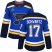 Adidas St. Louis Blues #17 Jaden Schwartz Blue Home Authentic Stanley Cup Champions Womens Stitched NHL Jersey