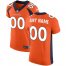 Nike Denver Broncos Customized Orange Team Color Stitched Vapor Untouchable Elite Mens NFL Jersey