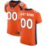 Nike Denver Broncos Customized Orange Team Color Stitched Vapor Untouchable Elite Mens NFL Jersey