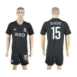 Oporto #15 Quintero Away Soccer Club Jersey