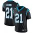 Nike Carolina Panthers #21 Jeremy Chinn Black Team Color Mens Stitched NFL Vapor Untouchable Limited Jersey
