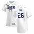 Tampa Bay Rays #26 Ji-Man Choi Mens Nike White Home 2020 Authentic Player MLB Jersey