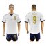 Italy #9 Pelle Away Soccer Country Jersey