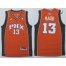 Phoenix Suns #13 Steve Nash Orange Stitched NBA Jersey