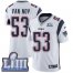 Nike New England Patriots #53 Kyle Van Noy White Super Bowl LIII Bound Mens Stitched NFL Vapor Untouchable Limited Jersey