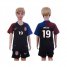 USA #19 Miazga Away Kid Soccer Country Jersey