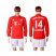 Bayern Munchen #14 Alonso Home Long Sleeves Soccer Club Jersey
