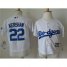 Toddler Los Angeles Dodgers #22 Clayton Kershaw White Cool Base Stitched MLB Jersey